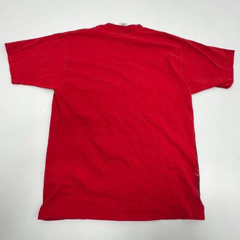 Vintage Y2K Reebok KC Chiefs Tony Gonzalez Big Face Graphic T-Shirt Men's M Red