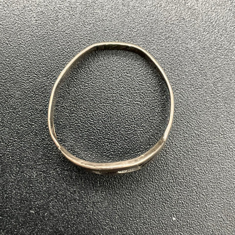 Vintage Jimmie Nezzie Navajo Sterling Silver Ring Size 7 Native American