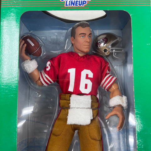 Vintage NFL Football Joe Montana 49ers Starting Lineup 1997 12 Inch Figure Box