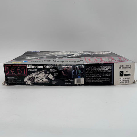 Star Wars Millennium Falcon MPC Ertl Model Kit Return of the Jedi Open Box