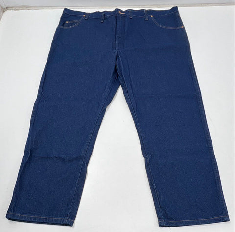 Vintage Wrangler Men's Cowboy Cut Relaxed Fit Blue Denim Jeans Sz 48x30 NWT