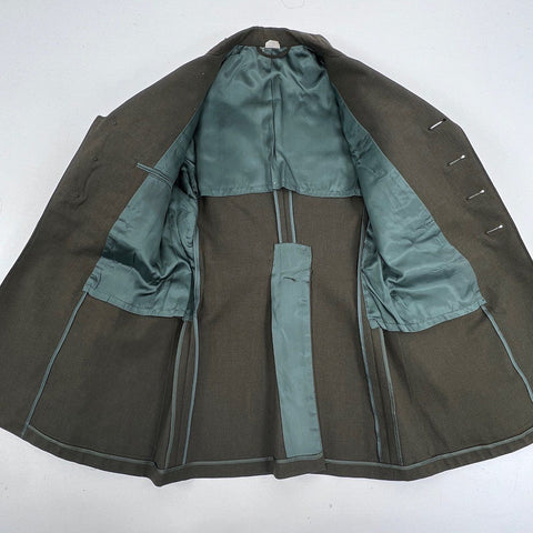 Vintage USMC Alpha Green Service Dress Jacket Sergeant Rank Patches Sz 39L