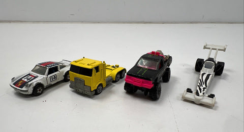 Diecast Car Lot Hot Wheels Matchbox NASCAR Tonka 30 Vehicles Mixed Vintage