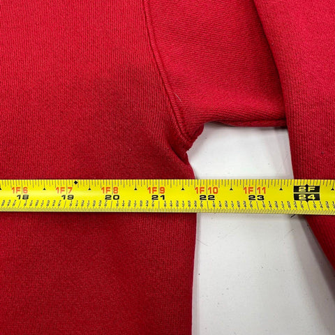 Vintage 90s Trench Men's NFL Kansas City Chiefs Red Sweatshirt Graphic USA L