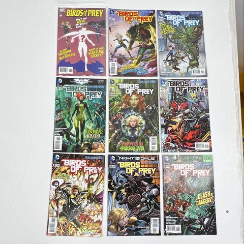 DC Birds of Prey 18 Comic Lot + Arrow #16 New 52 & Pre-52 Issues
