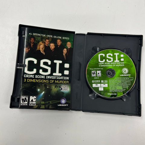 CSI Crime Scene Investigation Law & Order 2000s PC CD-ROM 5 Game Lot Ubisoft