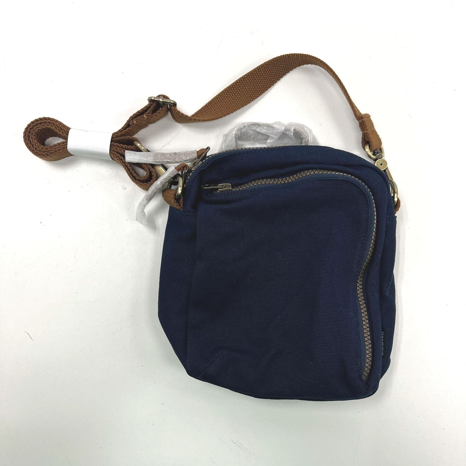 NWT L.L. Bean Essential Crossbody Bag Classic Navy #523790 9" $49.95