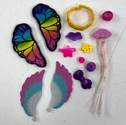 My Little Pony G1 G4 Generation Figure Lot of 7 Hasbro Toys Wings Accessories