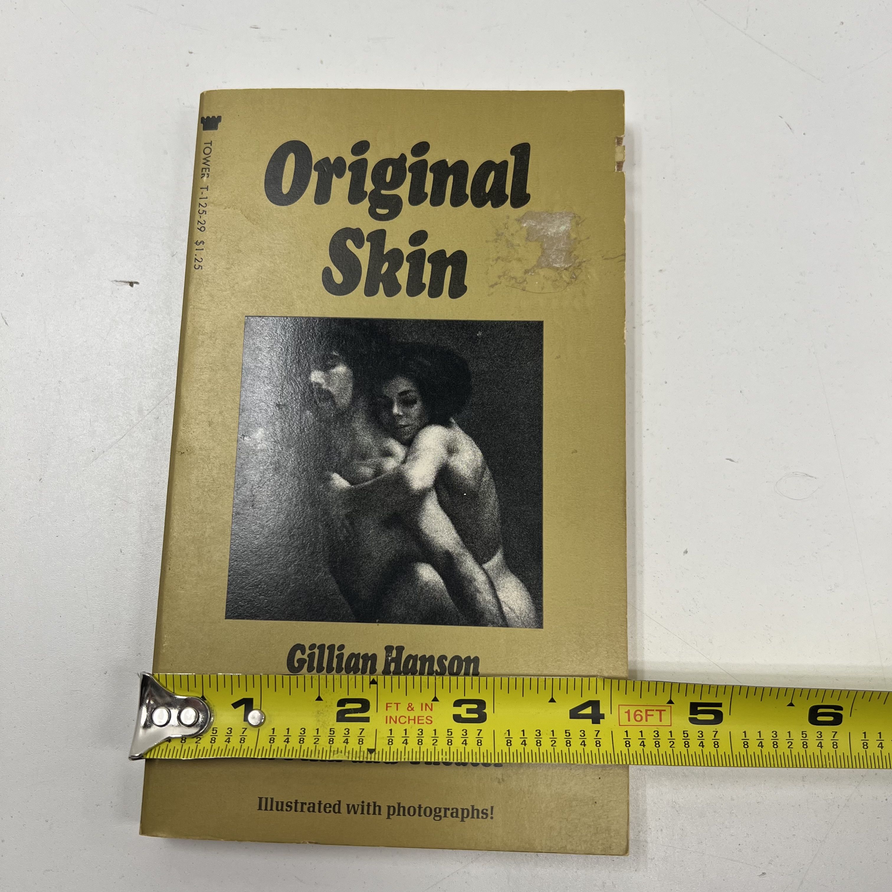 1970 Original Skin Gillian Hanson Paperback Nudity Sex Film Theater Vintage