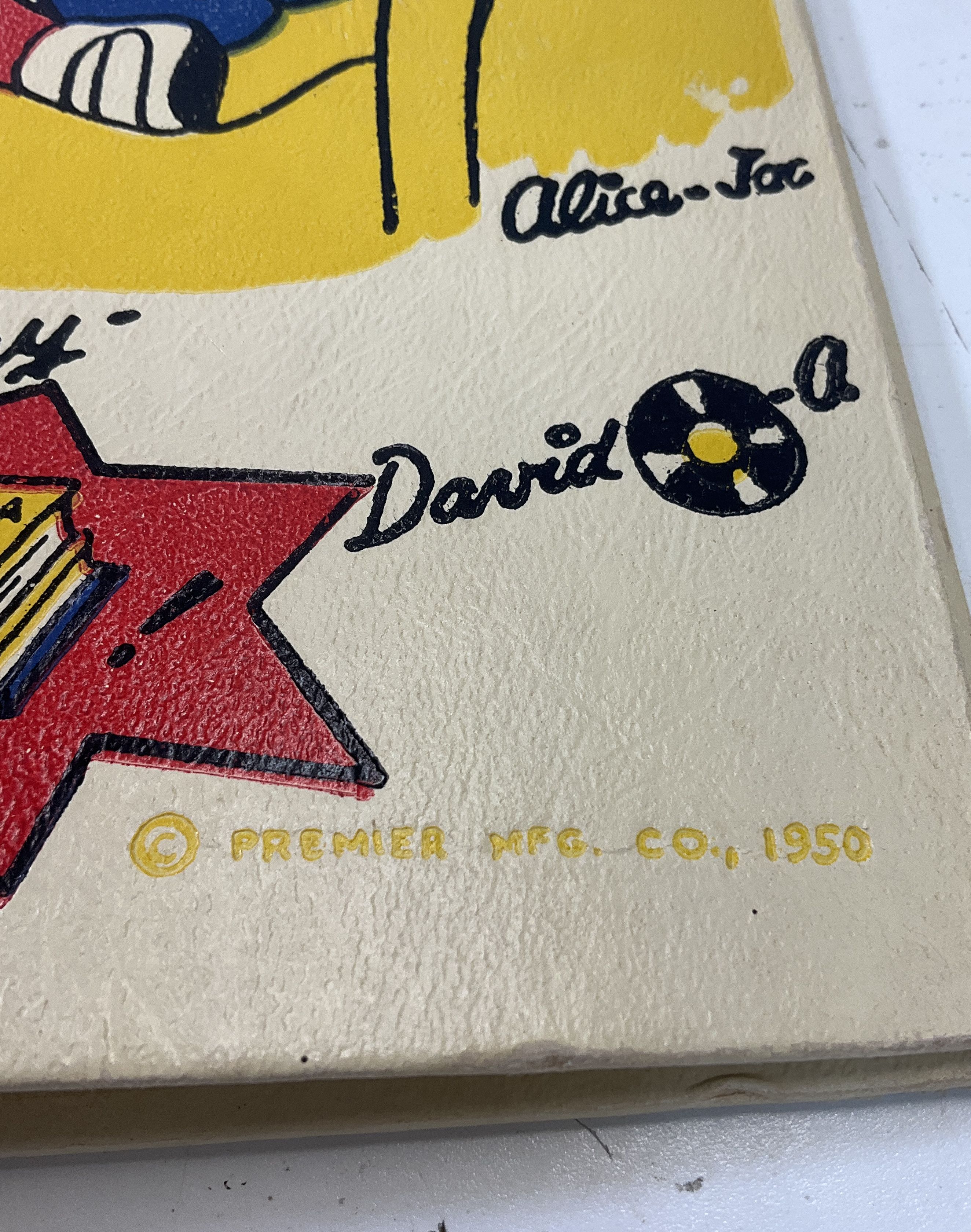 Vintage 1950s Premier Mfg Co Teenage Life Girl Talk Scrapbook Cover