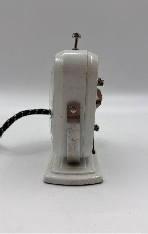 Vintage Westinghouse TC-1 Appliance Time Switch Clock Timer White Art Deco