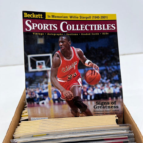 Sports Magazine Lot 34 Lbs 1990s-2000s Beckett Sports Illustrated See Photos