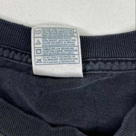 Vintage 90s The Rolling Stones Logo Band Tee T-Shirt AAA Double Stitch Sz L