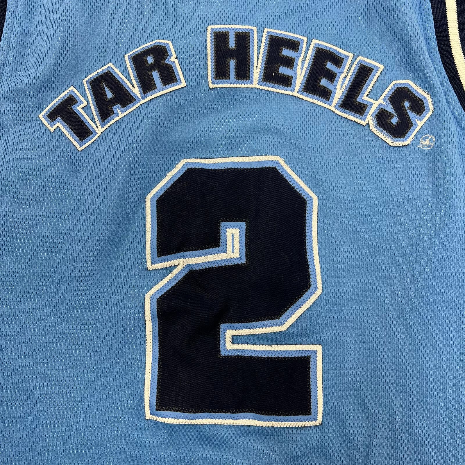 North Carolina UNC Tar Heels Basketball Jersey #2 Colosseum Athletics YOUTH Lg