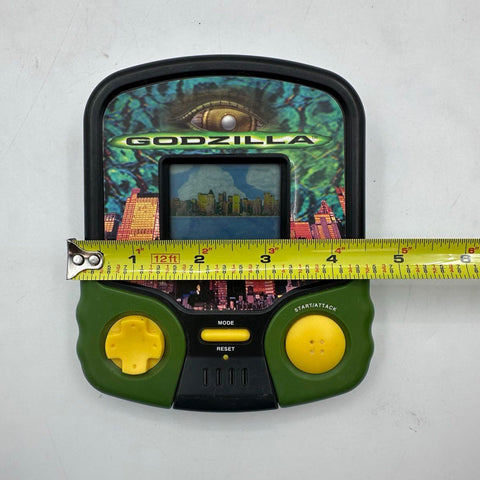 Godzilla Hand Held Game MGA Entertainment 1998 LCD Electronic Retro Tested Works