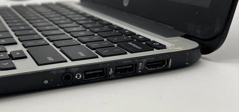 HP Chromebook 11 Laptop 11.6" ChromeOS Tested Works Note Side Damage
