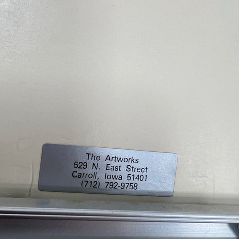 Vintage 80s Nell Gwynn's House Foil Print Framed Art England Old Town Scene