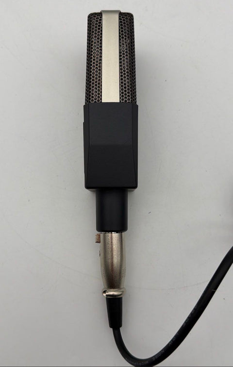 JR T-118 Cardioid Capacitor Microphone with XLR to 3.5mm Cable Black