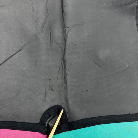 Coup Mens Wetsuit Size L Short Sleeve Neoprene Shorty Black Pink Teal