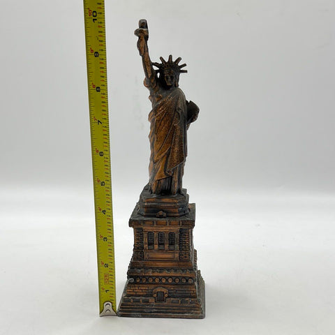Statue of Liberty Bank Vintage 100th Anniversary 1886-1986 Metal Finish With Key