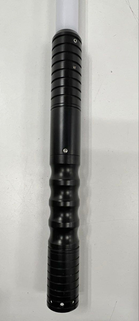 Electronic Lightsaber Replica 47 Inch Black Hilt White Blade No Charger