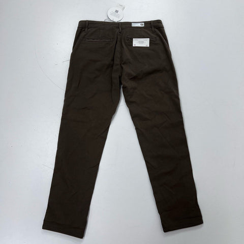 AG Adriano Goldschmied Women's The Caden Trouser Brown Stripe Sz 27 NWT