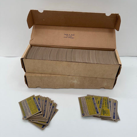 Baseball Card Lot Topps 1987 Wood Grain Design 6.8 Lbs Bulk See Photos