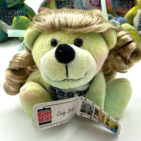 Plush Bear Lot The Brady Bunch TV Collectible 9 Pieces With Tags Vintage