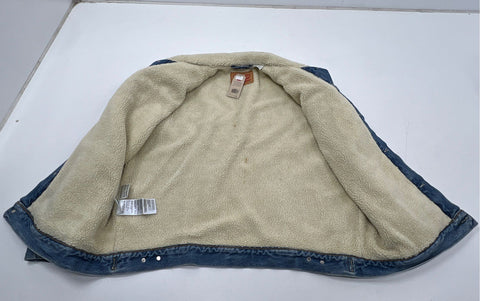 Levi's Men's Blue Denim Sherpa Lined Type III Trucker Jacket NWT Sz XXL
