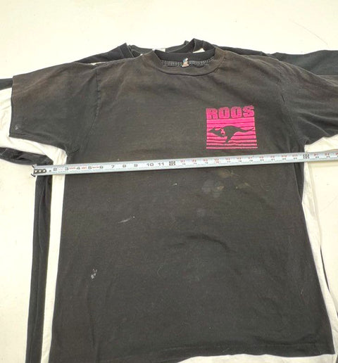 Vintage Lot 4 Graphic T-Shirts Supreme Roos Las Vegas 2000 Eagle Trucker Sz XL