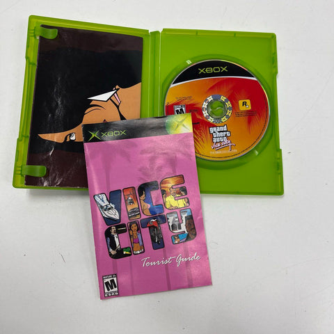 Grand Theft Auto Vice City Original Xbox 2003 CIB Complete Xbox Collection