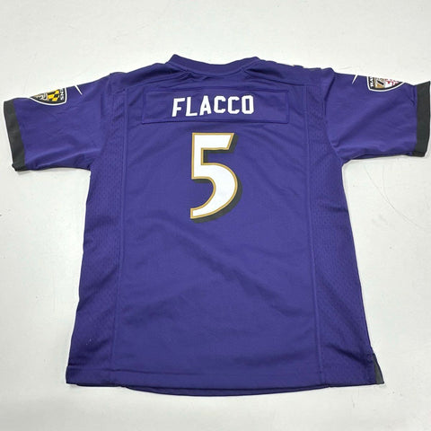 Nike Kids NFL Football Jerseys Lot Ravens Chiefs Flacco Kelce Peters Sz L
