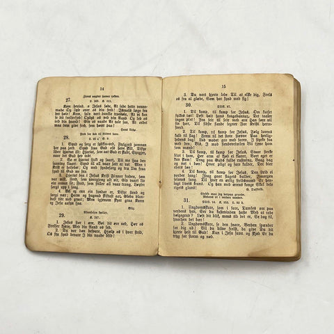 Antique Norwegian Songbook Ny Sangbog For Norsk Ungdom 1913 Kristiania Hymnal