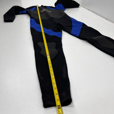 Tilos Hydro Gear Full Wetsuit Size XL Neoprene Diving Surfing Black Blue