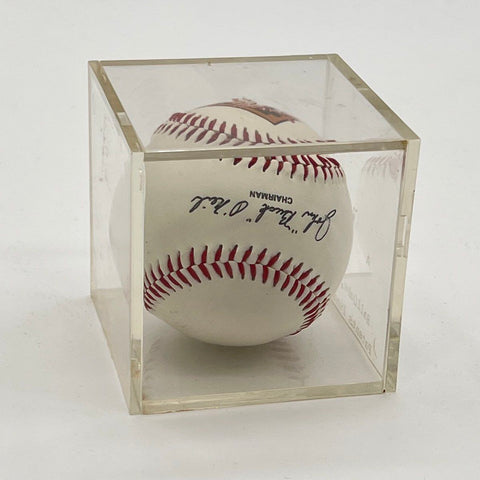Signed Baseball Fotoball Buck O'Neil Negro Leagues Museum NLBM Autograph