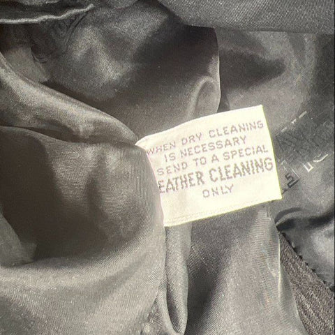 Vintage 90s Harley-Davidson Leather Biker Buckle Back Vest Sz S