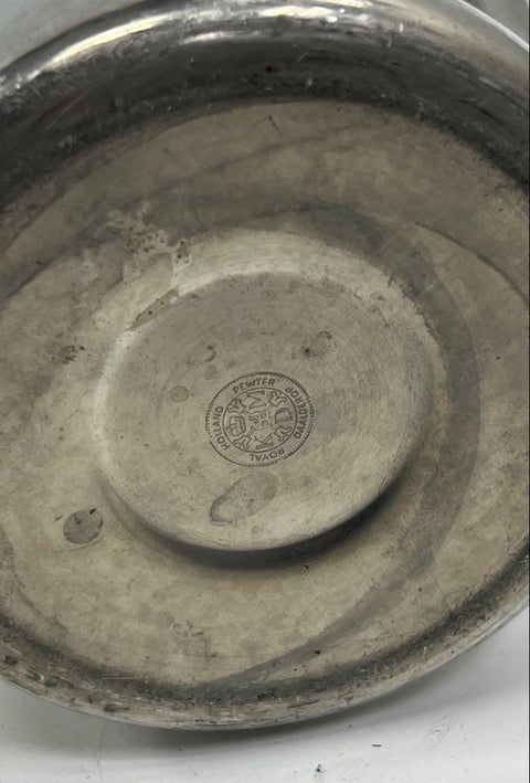 Royal Holland Pewter Daalderop Coffee Pot Teak Handle Mid-Century Modern MCM