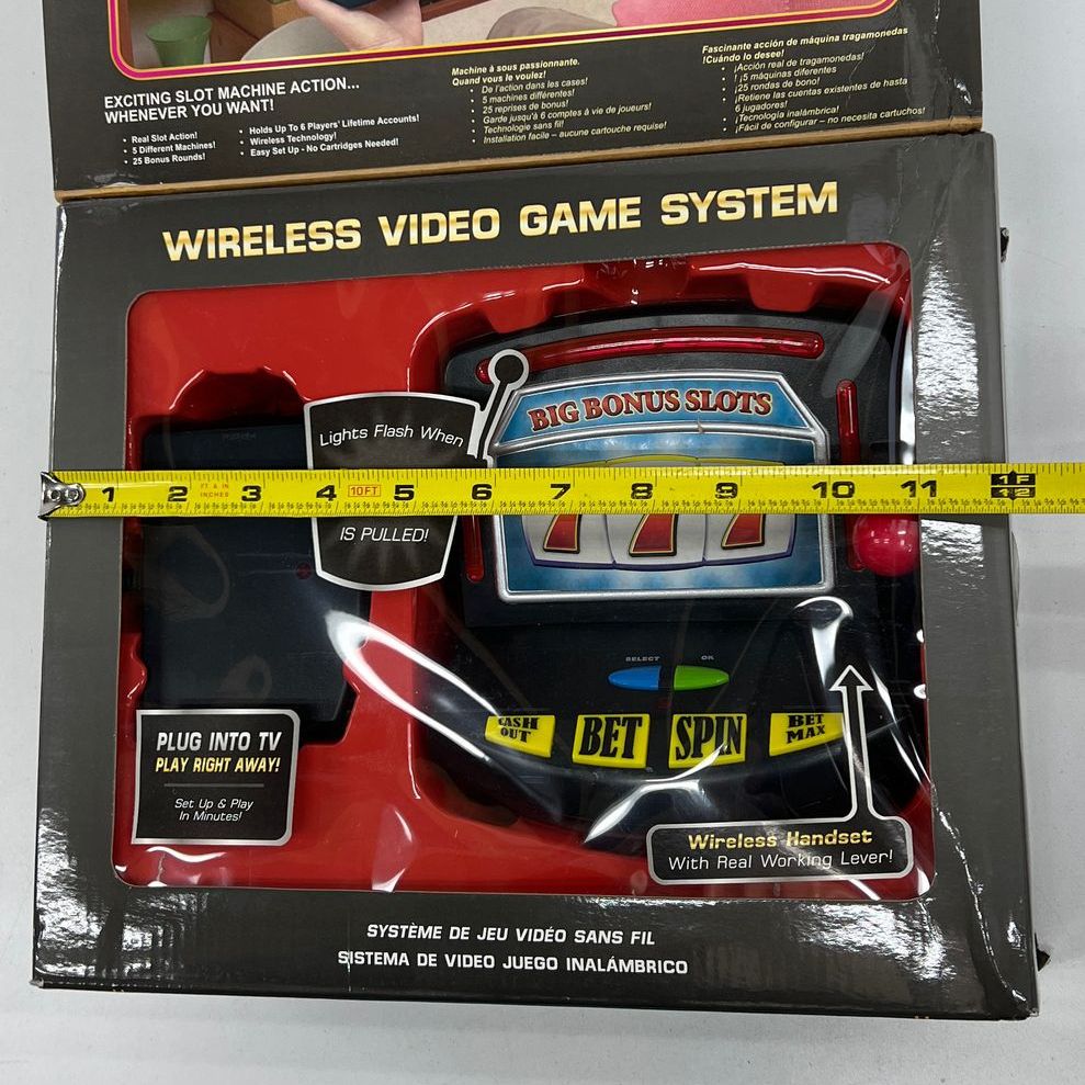 NIB Senario Big Bonus Slots Wireless TV Video Game