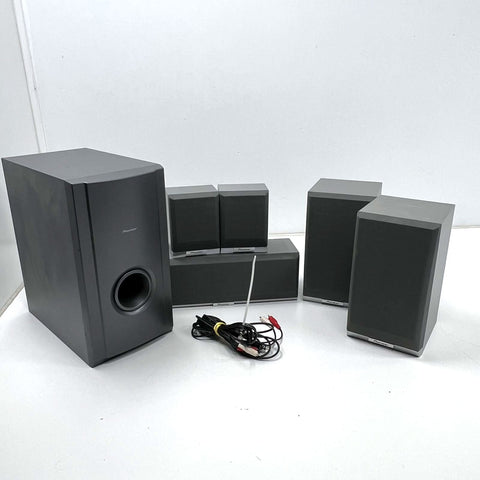 Vintage Pioneer S-HTD510 5.1 Channel Home Theater Speaker System 100W Lot