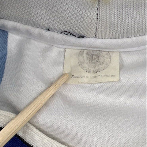 Vintage 90s Guatemala Seleccion Nacional Soccer Jersey Made in Mexico Blue White