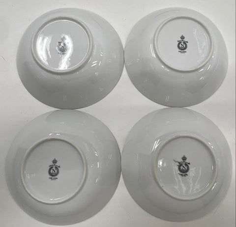 Nasco Rose Bramble Fine China 8 Piece Set Serving Platter Bowls Plates Vintage