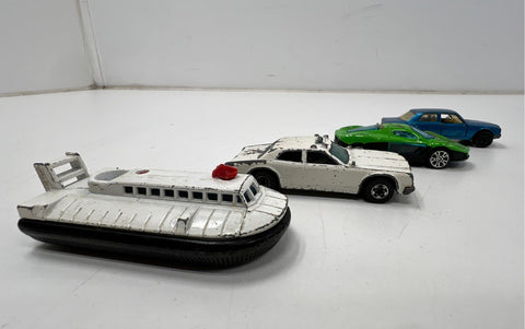Hot Wheels Diecast Car Lot Mixed Brands 45 Vehicles Vintage Modern With Case