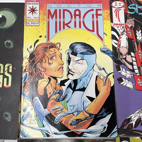 Comic Book Lot of 24 Marvel DC Image Modern Age Mixed Genre