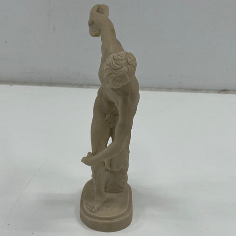 Signed P.A.T. Vintage Discobolus Statue After Myron Classical Sculpture 11"