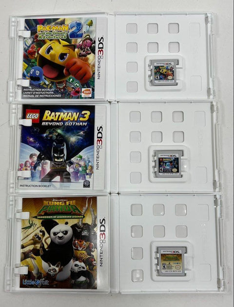Lego Batman 3 Pac-Man Ghostly Adventures 2 5 Game Lot Nintendo 3DS DS