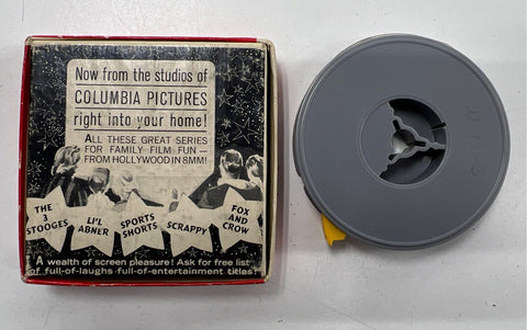 Vintage 8mm Film Lot 2 Reels Charlie Chaplin & Columbia Pictures Mr. Magoo