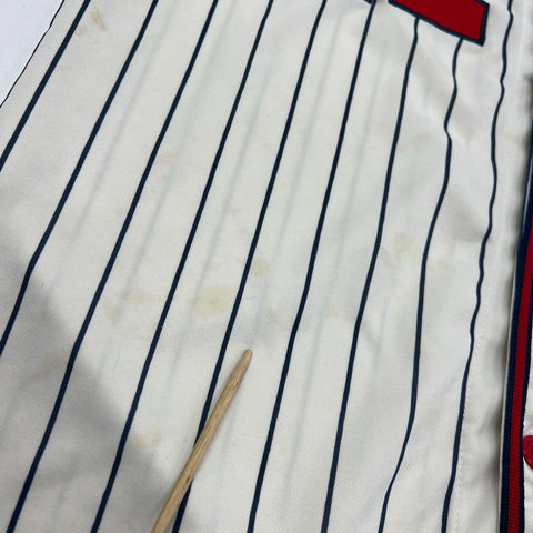 Match-Up KC Pinstripe Baseball Jersey #23 USA Logo Sleeve Mens Size M