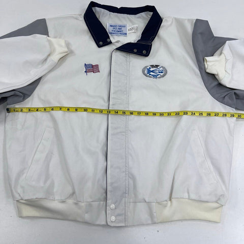 Vintage 90s Sno King PPG Paint Refinish Team Jacket USA Made Sz XXXL