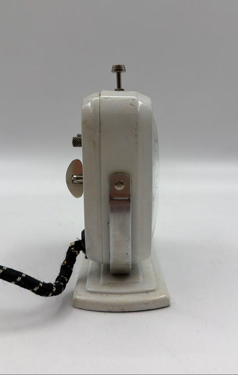 Vintage Westinghouse TC-1 Appliance Time Switch Clock Timer White Art Deco