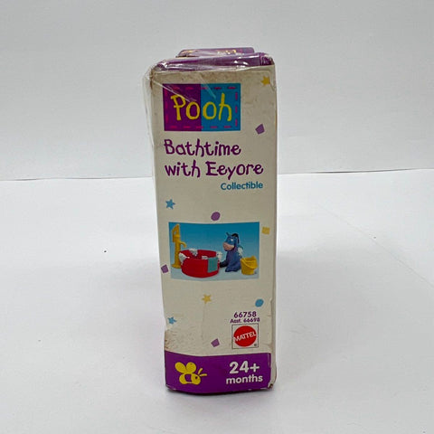 Mattel Winnie the Pooh Bathtime with Eeyore Collectible Set NIB